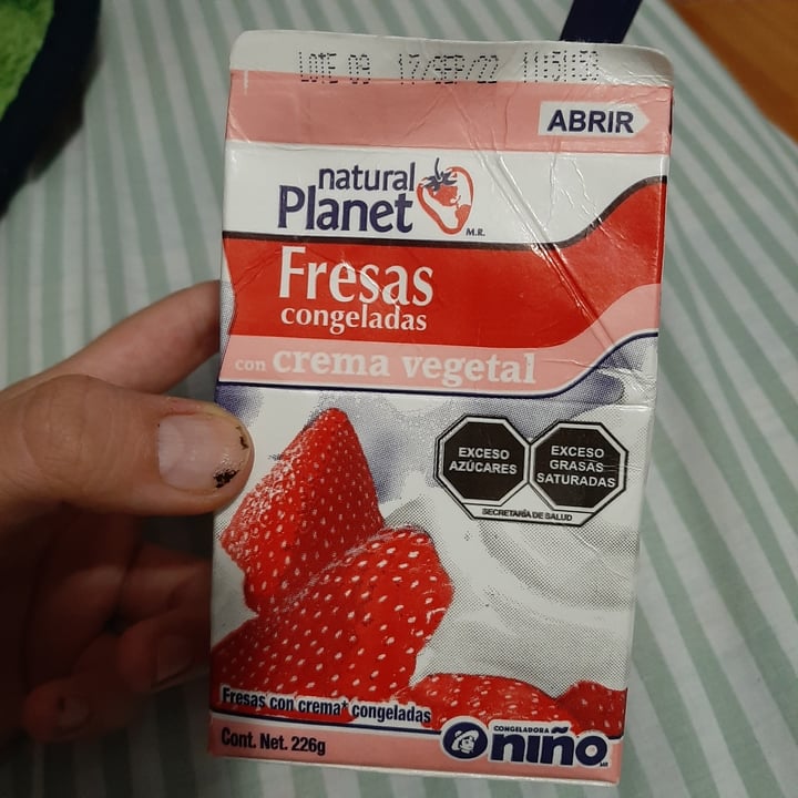 review photo of Natural planet Fresas Con Crema shared by @zawciebel on 27 Dec 2021 - review