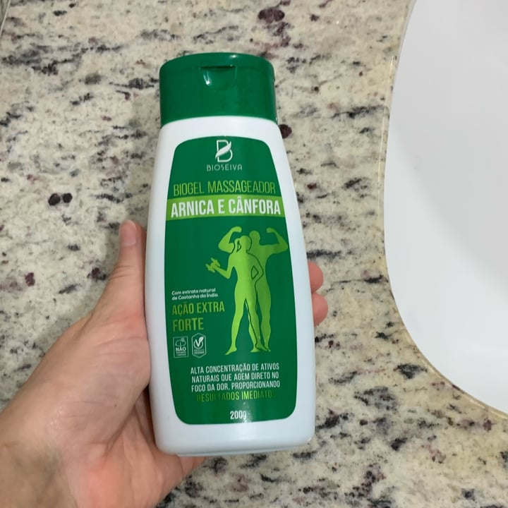 photo of bioseiva biogel massageador shared by @elianeolivo on  11 May 2022 - review