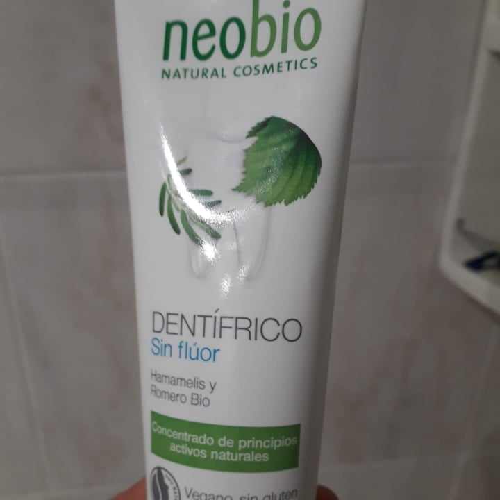 photo of Neobio Natural Cosmetics Dentífrico sin fluor shared by @martate on  18 Mar 2021 - review