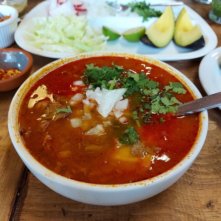review photo of ISKAL Pozolería Vegetariana Menudo vegano shared by @jaimeyra on 28 Jun 2021 - review