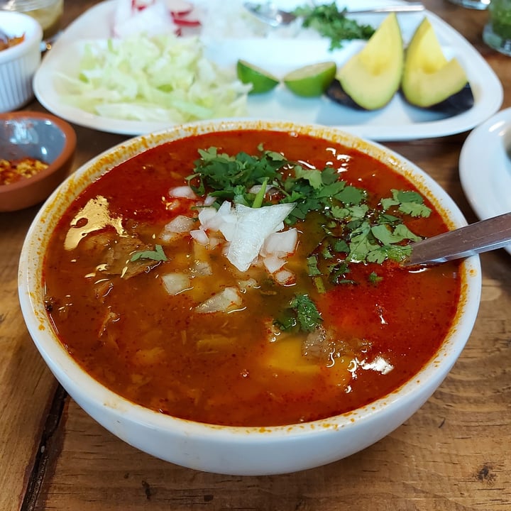 photo of ISKAL Pozolería Vegetariana Menudo vegano shared by @jaimeyra on  28 Jun 2021 - review