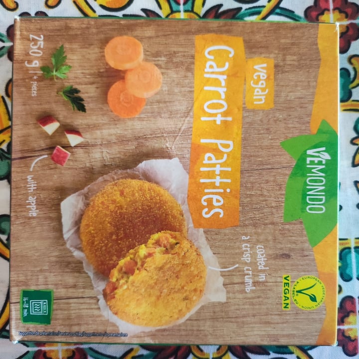 photo of Vemondo  vegan carrot patties shared by @valentinaasmm on  05 Aug 2022 - review