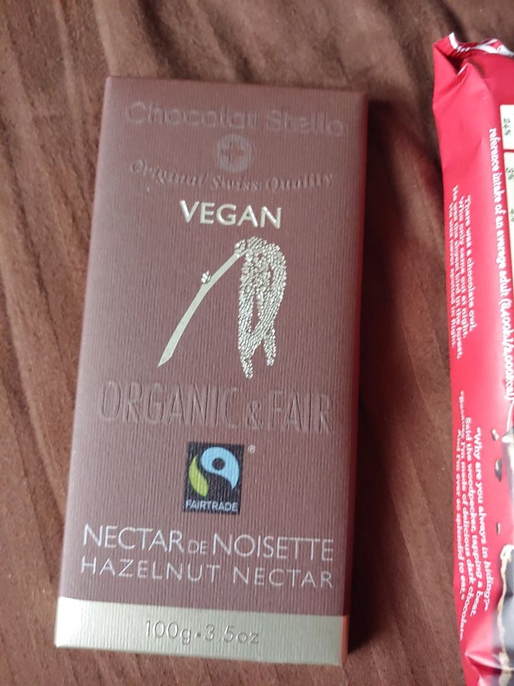 photo of Chocolat Stella Hazelnut Nectar Chocolate shared by @vegananu on  17 Aug 2019 - review