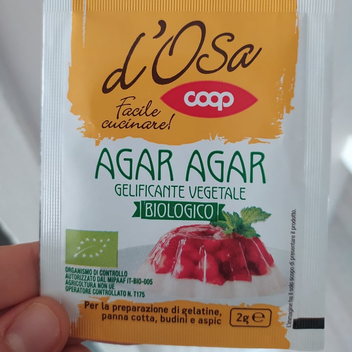 review photo of D’osa Coop Agar agar gelificante vegetale biologico shared by @giulia945 on 16 Mar 2022 - review
