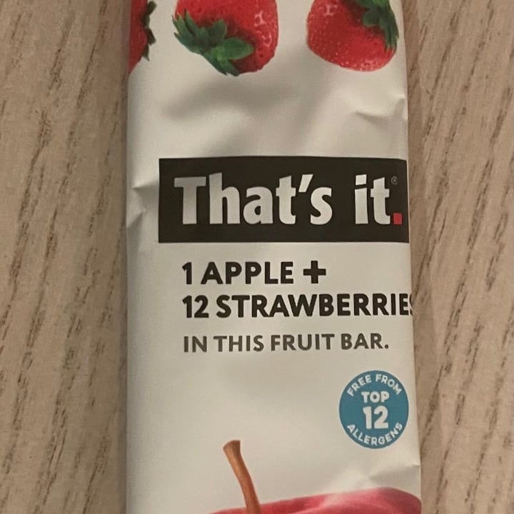 photo of That’s it 1 Apple 12 Strawberries shared by @gatorash on  23 Sep 2021 - review