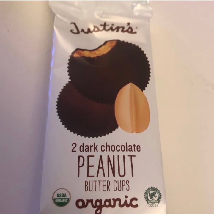 photo of Justin's Dark Chocolate Peanut Butter Cups shared by @yogafanatic on  10 Oct 2020 - review