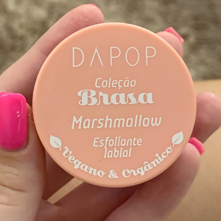 review photo of Dapop Marshmallow esfoliante labial shared by @mariagomes on 03 Feb 2022 - review