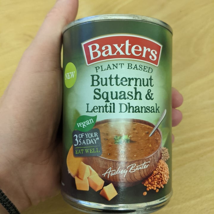 photo of Baxters Butternut Squash & Lentil Dhansak shared by @thebadassvegan on  04 Mar 2021 - review