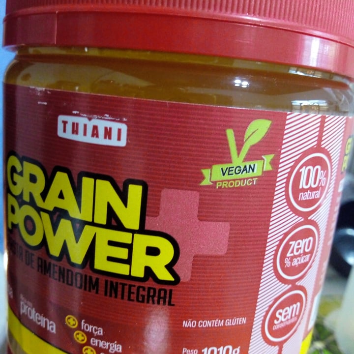 photo of Thiani Grain Power Pastade Amendoim shared by @josywolfart on  13 Oct 2022 - review