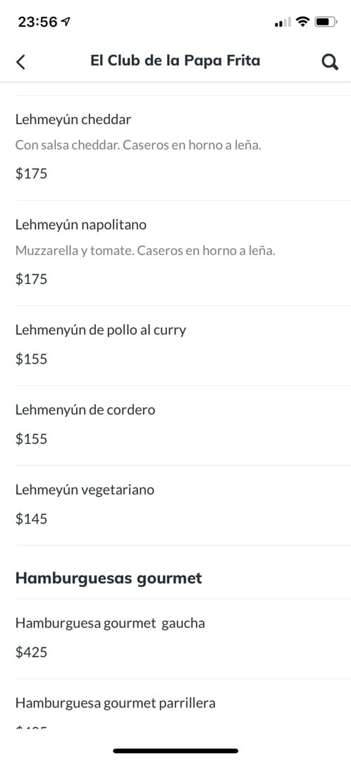photo of El Club de la Papa Frita Lehmeyún Veggie shared by @maiterivero on  26 Nov 2019 - review