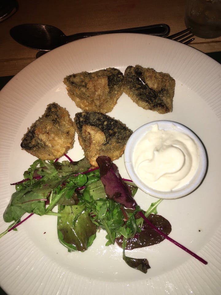photo of The Sword Inn Hand Breaded Mushrooms And Vegan Mayo Starter shared by @everyoneherematters on  23 Nov 2019 - review