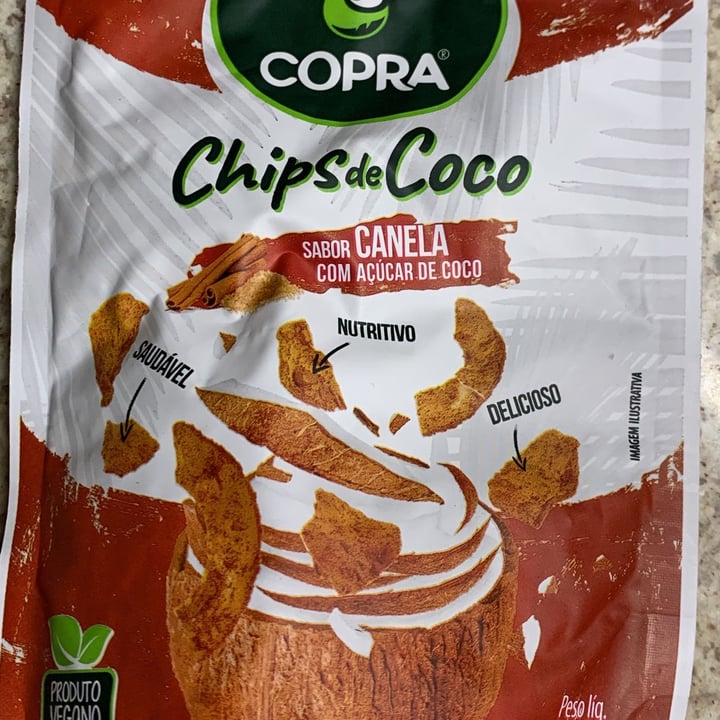 review photo of Copra Chips de côco com sabor a Canela shared by @dudatarso on 23 Apr 2022 - review