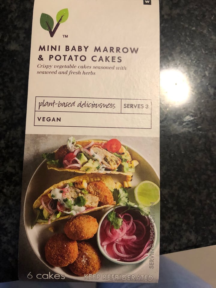 photo of Woolworths Food Mini baby marrow and potato cakes shared by @caittyler on  13 Sep 2019 - review