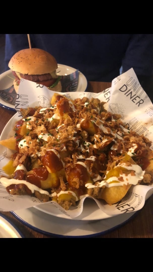 photo of Unity Diner Dirty Loaded Fries shared by @beckyallott on  03 Jan 2020 - review