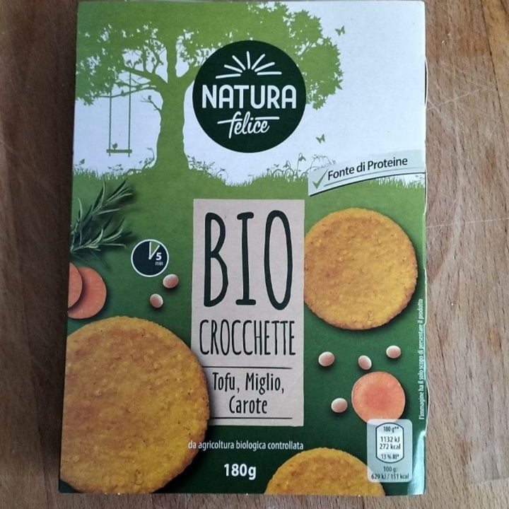 review photo of Natura Felice Bio Crocchette Tofu Miglio Carote shared by @iarim on 22 Mar 2022 - review