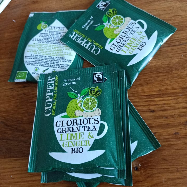 photo of Cupper Glorious green tea&lime&ginger shared by @roxane19 on  12 Apr 2022 - review