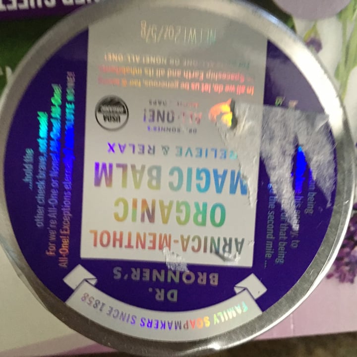 review photo of Dr. Bronner's Dr Bronner’s Organic Magic Balm shared by @sdigiacomo on 05 Nov 2020 - review