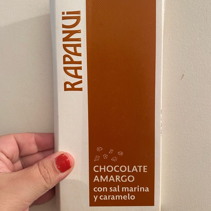 review photo of Rapanui Chocolate Amargo Con Sal Marina Y Caramelo shared by @bichobolita22 on 13 Sep 2022 - review