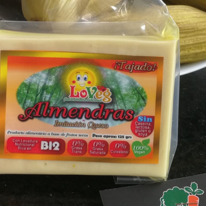 photo of LoVeg Queso Con Almendras LoVeg shared by @angelmt0927 on  06 Mar 2021 - review