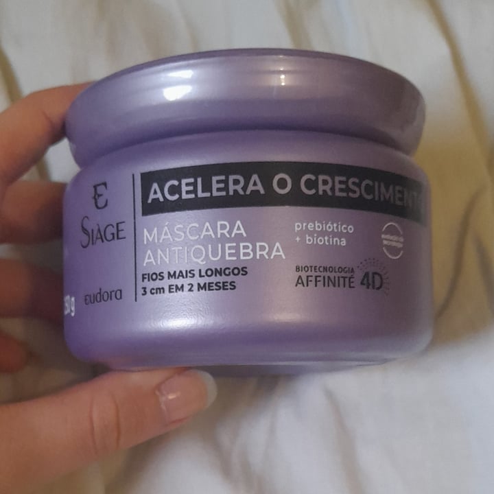 review photo of Eudora siàge Máscara Antiquebra shared by @pietra04 on 13 Dec 2022 - review
