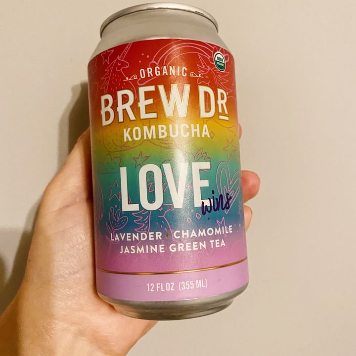 photo of Brew Dr. Kombucha Love Wins Pride edition shared by @thefreckledboho on  22 Jun 2021 - review
