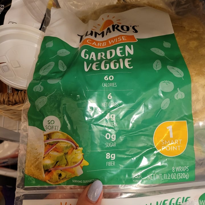 review photo of Tumaros Garden Veggie Wraps shared by @rjroszkowski on 27 Feb 2022 - review