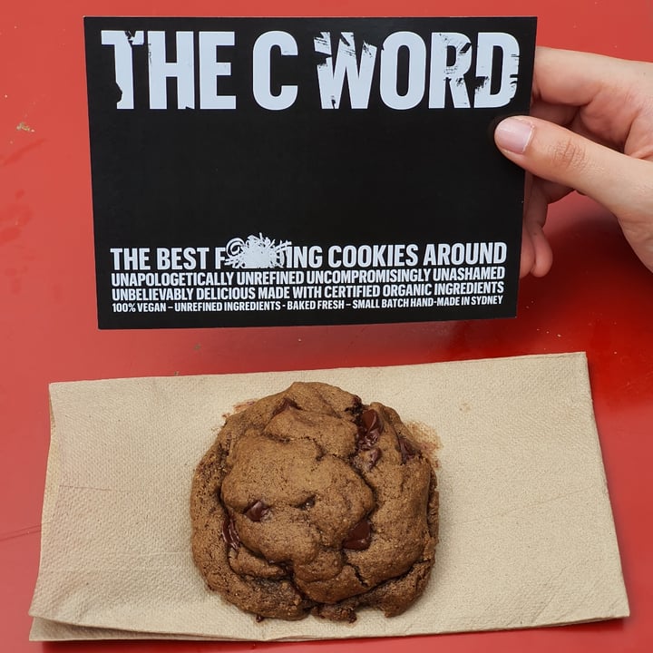 review photo of C word cookies Double Chocolate Cookies shared by @melin on 17 Feb 2021 - review