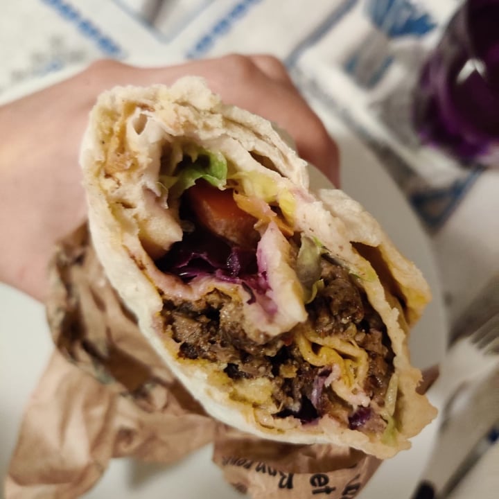 photo of Gaia Kitchen Vegan kebab wrap shared by @francib94 on  16 Jan 2022 - review