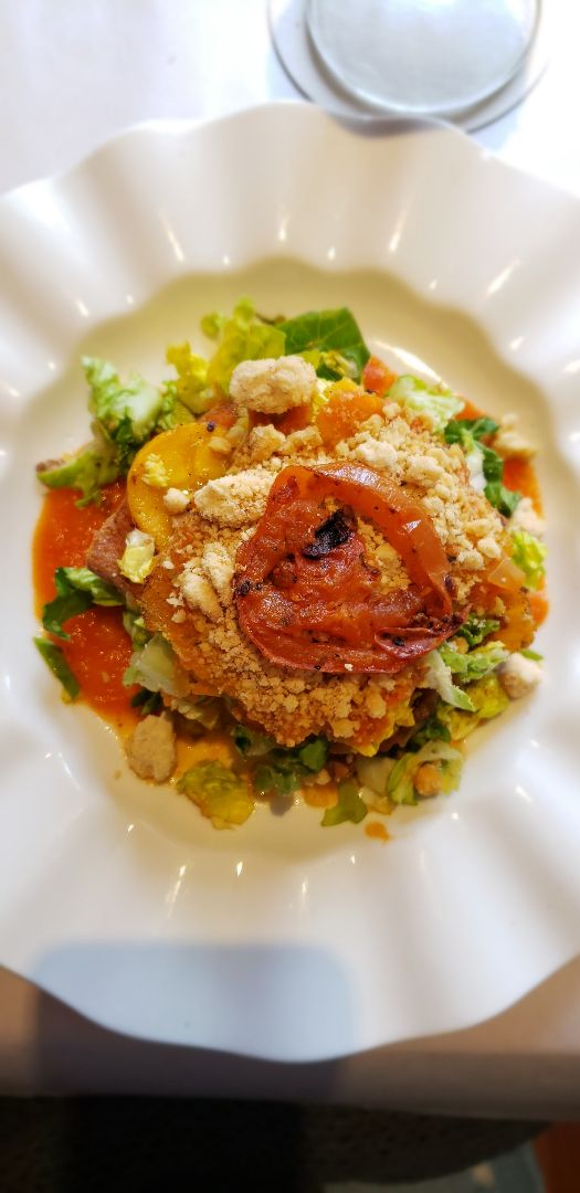 review photo of Caballete & Berenjena Vegan Food Torretta Di Polenta (Gluten Free) shared by @locabra1 on 17 Sep 2019 - review