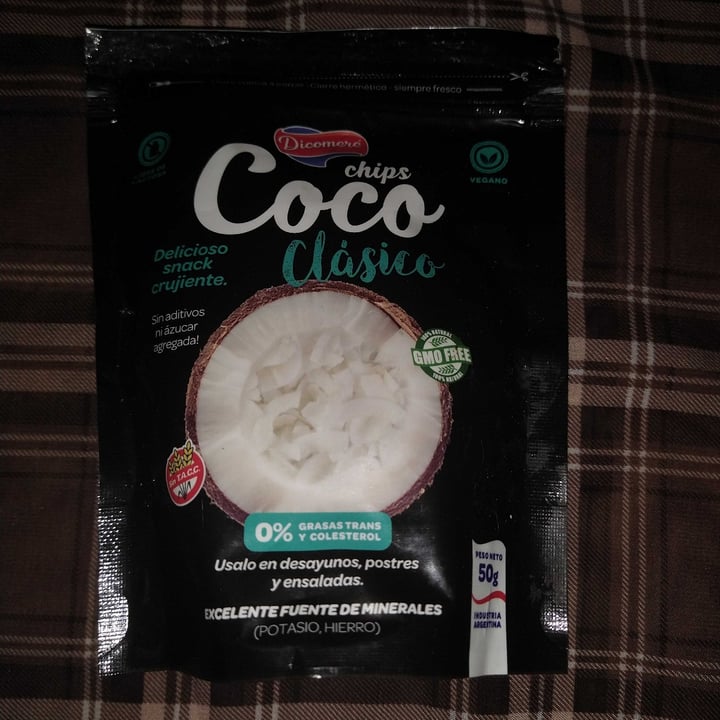 photo of Dicomere Chips de Coco shared by @agusvegana1990 on  30 Apr 2021 - review