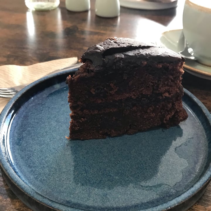 photo of The Hideaway Café vegan chocolate cake shared by @olicarolina on  19 May 2022 - review