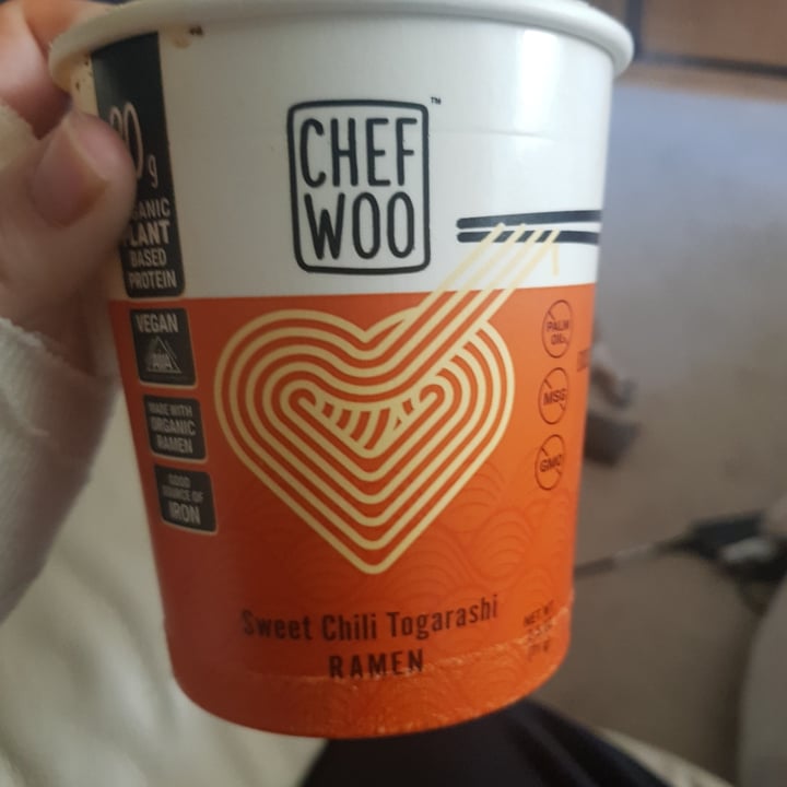 photo of Chef Woo Sweet Chili Toragashi Ramen shared by @sofihuasteca on  25 Oct 2020 - review