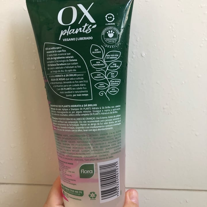 Ox Agua de Rosas Shampoo Review