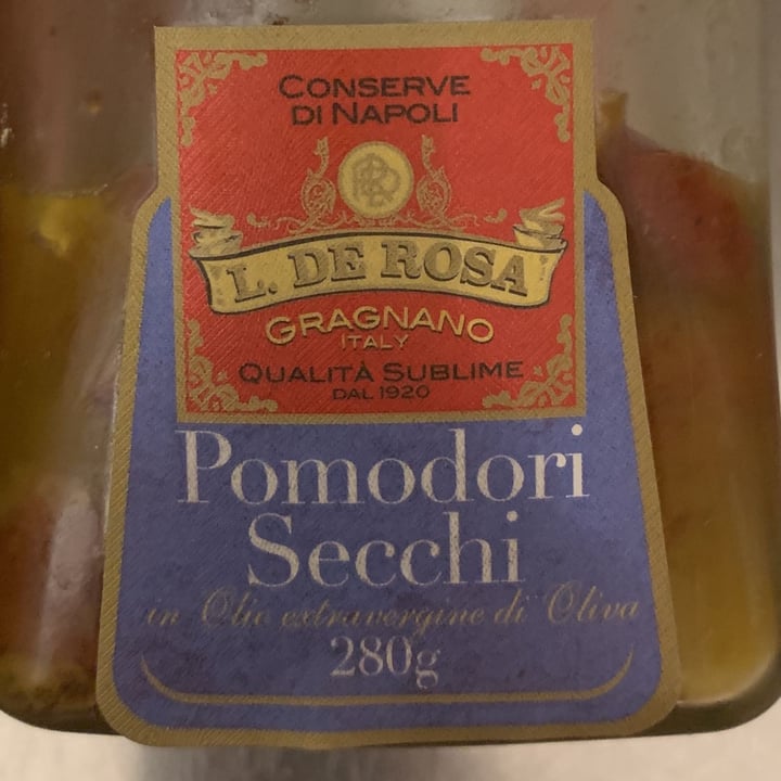 photo of Conserve di Napoli Pomodori secchi in Olio Extravergine Di Oliva shared by @fabilla on  23 Mar 2022 - review