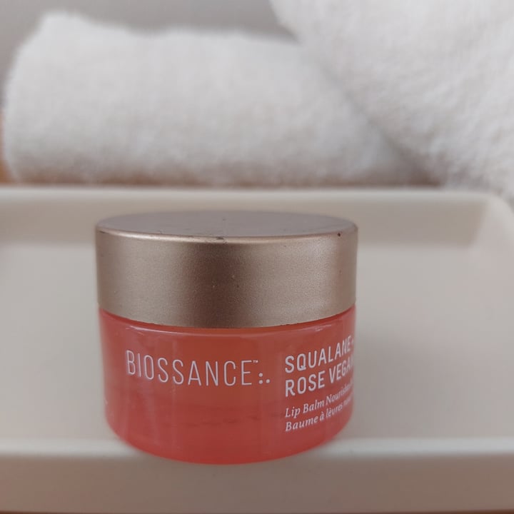 photo of Biossance Squalane + Rose Vegan Lip Balm shared by @monja on  02 May 2022 - review