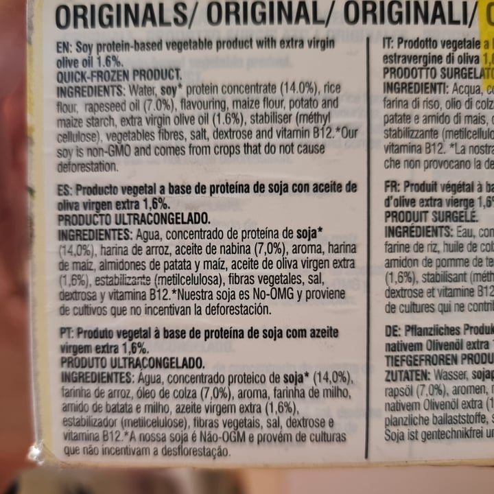 photo of Heura Nuggets Originales shared by @lauraperezdietista on  18 Sep 2022 - review