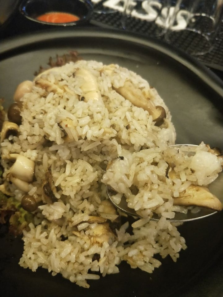 review photo of TribeD³ Lounge @ Yishun Mushroom Fried Rice (veganised) shared by @bunnybakering on 21 Jan 2020 - review