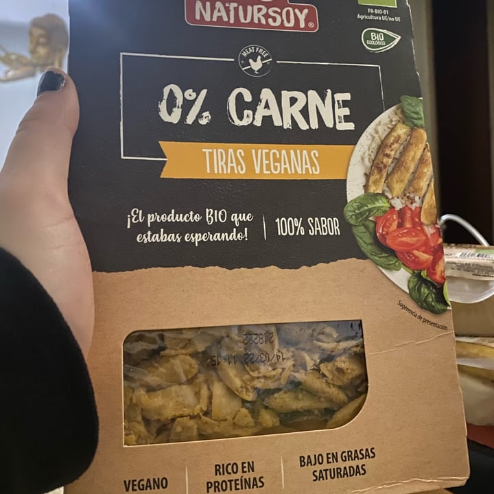 review photo of Natursoy Tiras veganas shared by @marialopez on 10 Feb 2022 - review