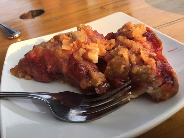 Photo of the dish “Strawberry rhubarb pie”