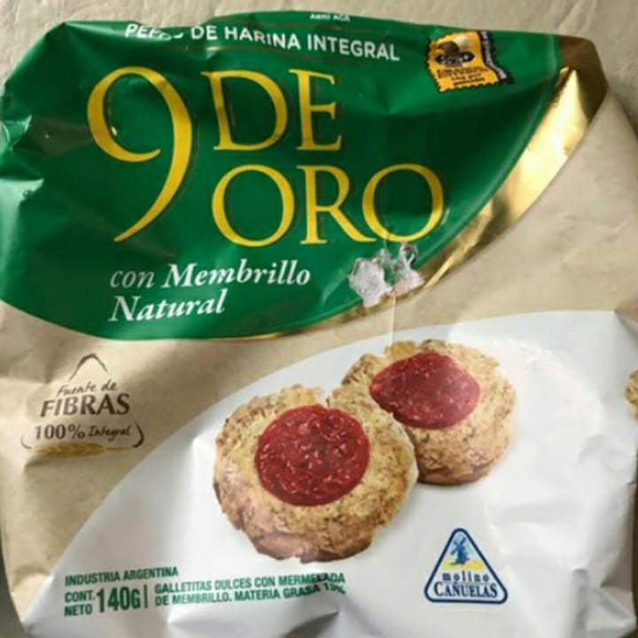 review photo of Molino Cañuelas Pepas de Harina Integral con Membrillo shared by @juliocruz09 on 01 Sep 2020 - review