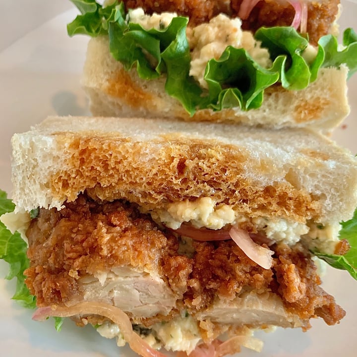 photo of Tsuchi cafe Teriyaki Karage Sandwich shared by @teelaj on  14 Jun 2021 - review