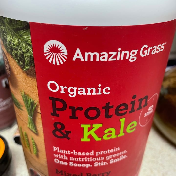 photo of Amazing Grass Organic Protein & Kale Powder - Smooth Chocolate Flavor shared by @jessavegano on  26 Aug 2021 - review