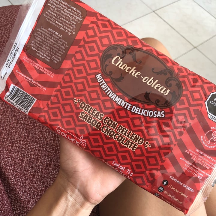 review photo of Chocke-obleas Oblea de amaranto shared by @daliaponce on 22 Mar 2022 - review
