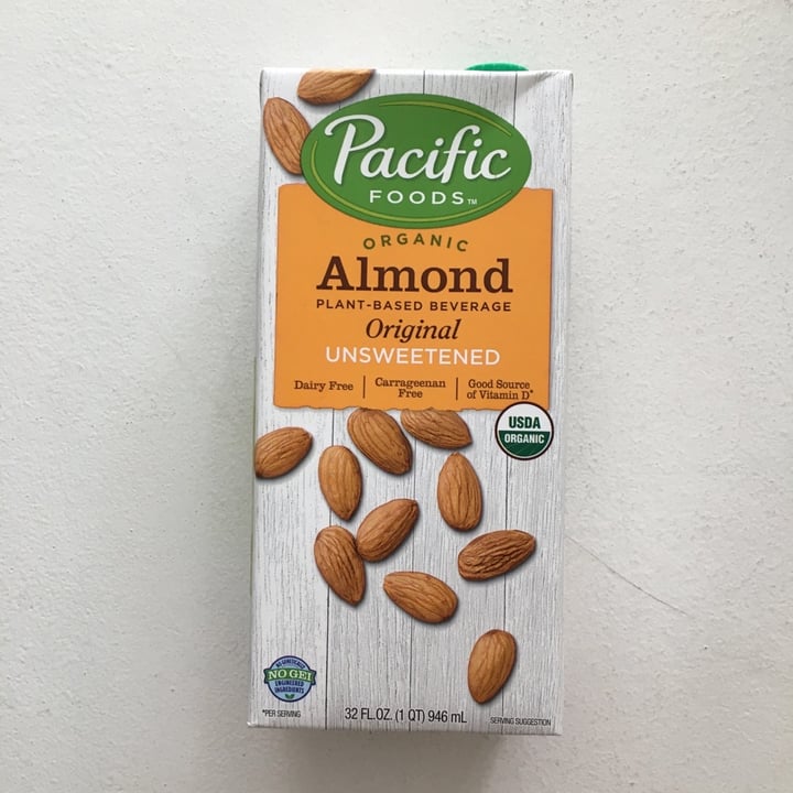 photo of Pacific Foods Organic Unsweetened Almond Original Mylk shared by @pennyemily on  18 Nov 2019 - review