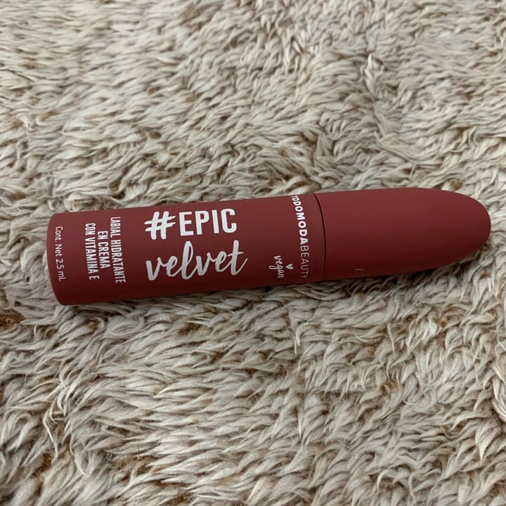 photo of Todomoda Beauty Labial Matte shared by @micaluchetti on  30 Sep 2021 - review