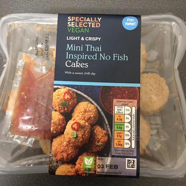 photo of ALDI Specially Selected Mini Thai Inspired No Fish Cakes shared by @dandan4 on  13 Feb 2022 - review