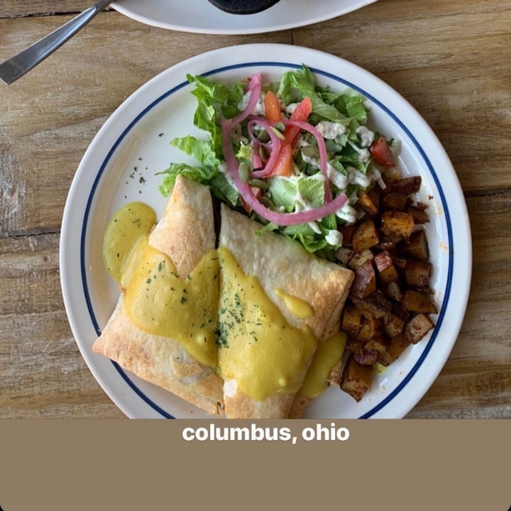 photo of Two Dollar Radio Headquarters Loaded Breakfast Tortuga shared by @nnadolna on  15 Jun 2020 - review