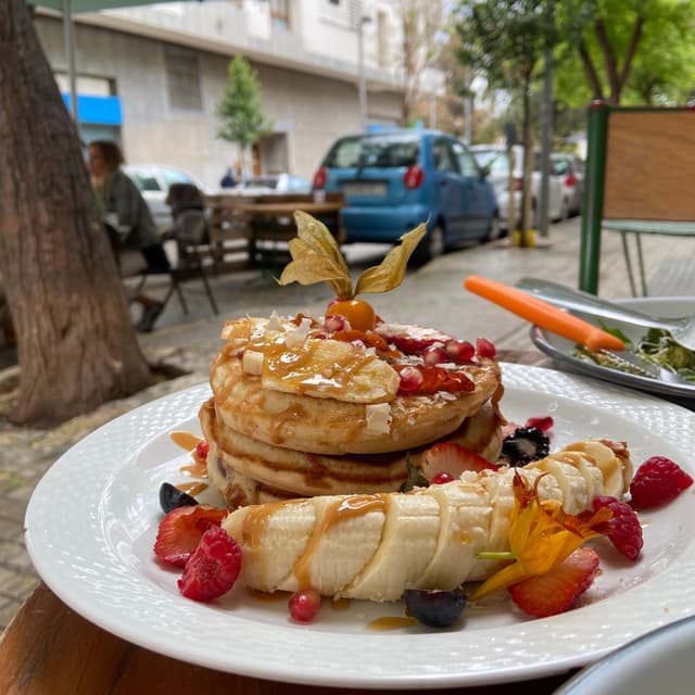 菜肴“Pancakes”的照片