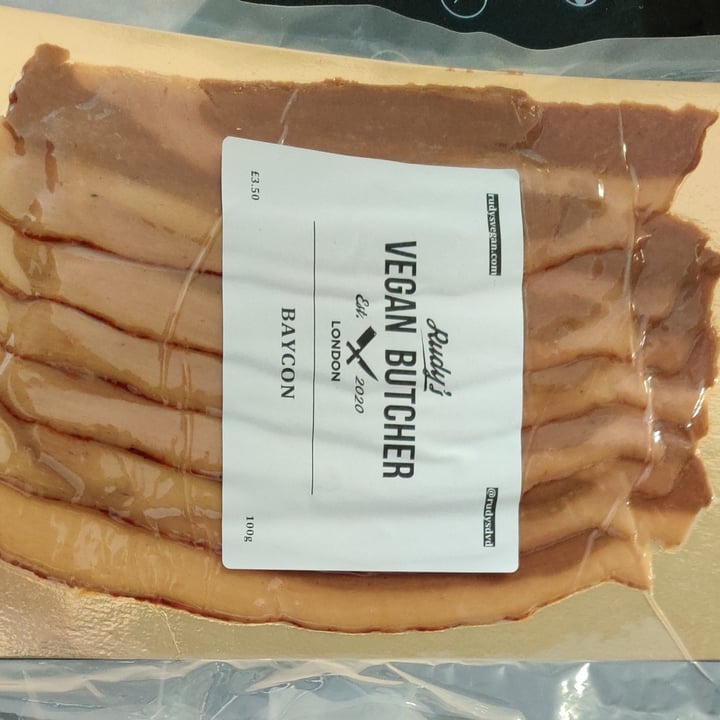 review photo of Rudy’s Vegan Butcher bacon shared by @pparrott on 27 Apr 2021 - review