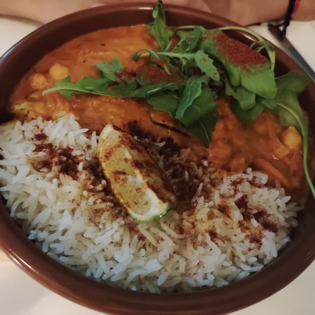 Photo of the dish “Curry De Garbanzos”